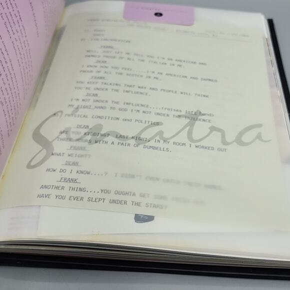 Frank Sinatra The Treasures Hardcover 2004 Filled with Ephemera No CD - Picture 11 of 14